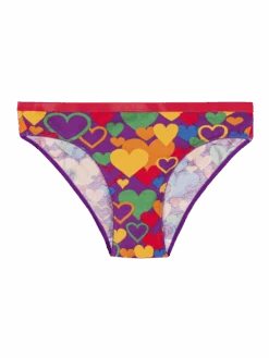 Lustige Damenhöschen Bunte Liebe