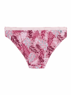 Lustige Damenhöschen Rosa Blätter -Dedoles D W UN BB C C 1556 2