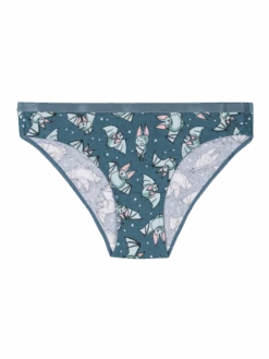 Lustige Damenhöschen Fledermäuse In Der Nacht