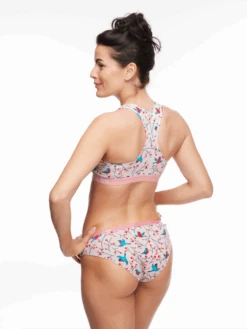 Lustige Damenhöschen Vögel In Der Vogelbeere -Dedoles D W UN BB C C 919 4