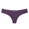 Dunkelviolette Brasilianische Damenschlüpfer