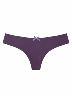 Dunkelviolette Brasilianische Damenschlüpfer