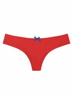 Rote Brasilianische Damenschlüpfer