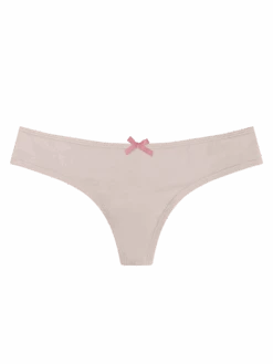 Beige Brasilianische Damenschlüpfer