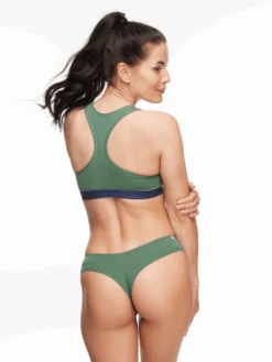 Efeugrüne Brasilianische Damenschlüpfer -Dedoles D W UN BL B C 1622 4