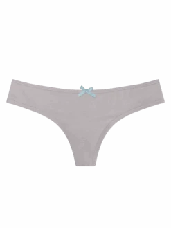 Graue Brasilianische Damenschlüpfer