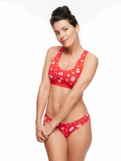 Lustige Brasilianische Damenschlüpfer Liebesbriefe -Dedoles D W UN BL C C 1319 3