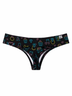 Lustige Brasilianische Damenschlüpfer Neon-Liebe -Dedoles D W UN BL C C 248 2