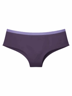 Dunkelviolette Hipster-Damenhöschen