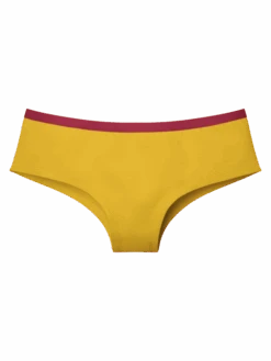 Senfgelbe Hipster-Damenhöschen