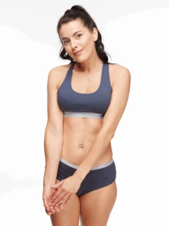 Anthrazitgraue Hipster-Damenhöschen -Dedoles D W UN HB B C 1180 3