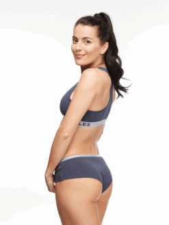 Anthrazitgraue Hipster-Damenhöschen -Dedoles D W UN HB B C 1180 4