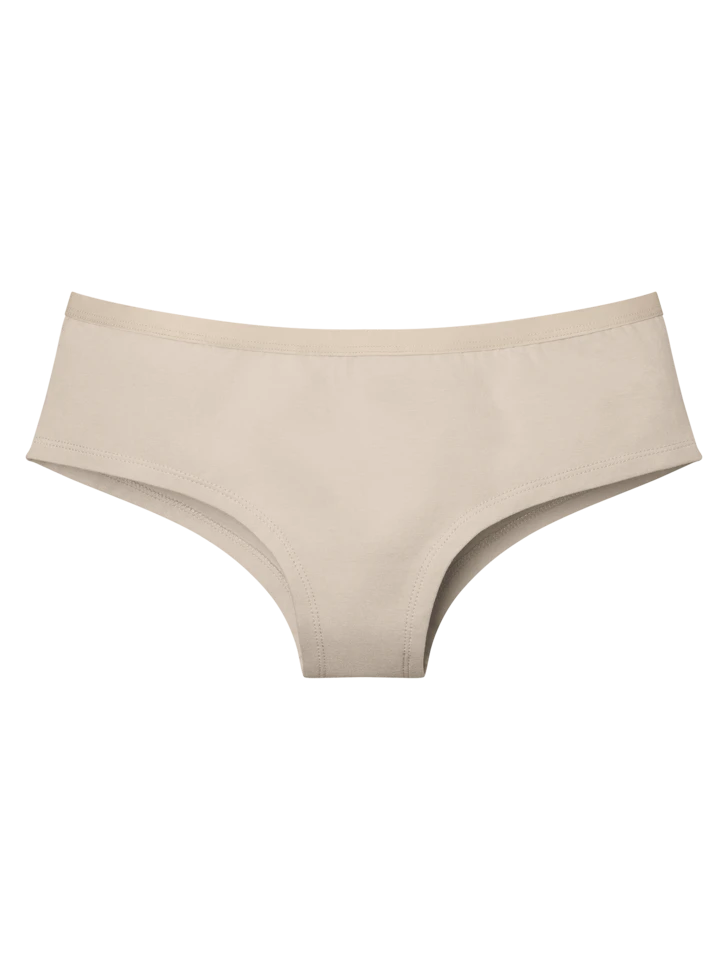 Beige Hipster-Damenhöschen 3 Beige Hipster-Damenhöschen