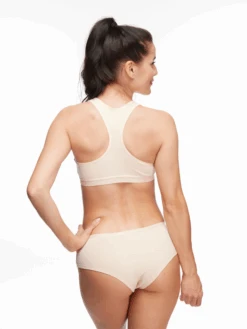 Beige Hipster-Damenhöschen 12 Beige Hipster-Damenhöschen -Dedoles D W UN HB B C 1189 4