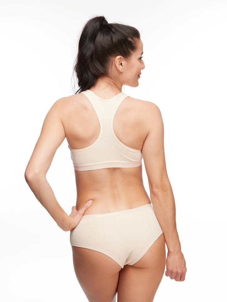 Beige Hipster-Damenhöschen 6 Beige Hipster-Damenhöschen – Bild 4