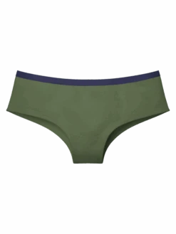 Efeugrüne Hipster-Damenhöschen