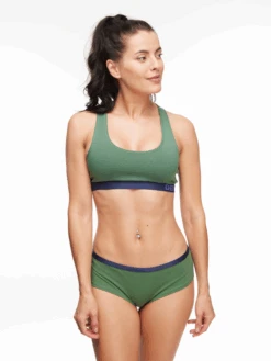 Efeugrüne Hipster-Damenhöschen -Dedoles D W UN HB B C 1622 3