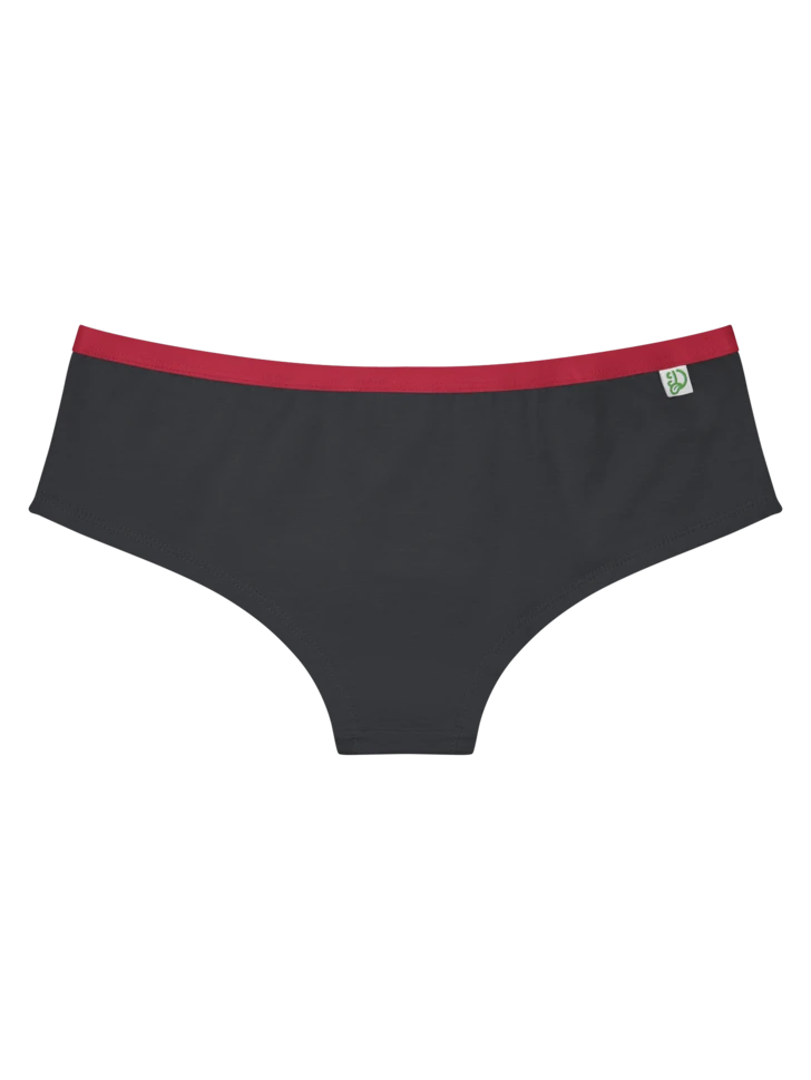 Schwarze Hipster-Damenhöschen 4 Schwarze Hipster-Damenhöschen – Bild 2