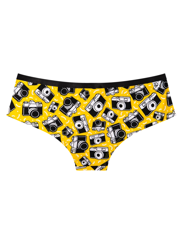 Lustige Hipster-Damenhöschen Kamera 4 Lustige Hipster-Damenhöschen Kamera – Bild 2