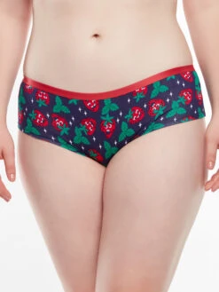 Lustige Hipster-Damenhöschen Glückliche Erdbeeren -Dedoles D W UN HB C C 238 3