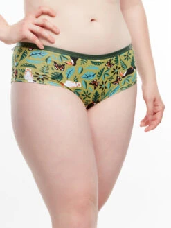 Lustige Hipster-Damenhöschen Dschungelvögel -Dedoles D W UN HB C C 244 3