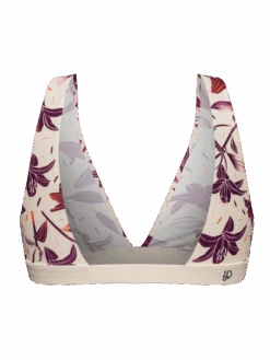 Lustige Nahtlose Bralette Für Damen Lilienblüten -Dedoles D W UN TB C PD 1679 2