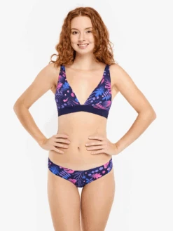 Lustige Nahtlose Brasilianische Schlüpfer Für Damen Violette Blätter -Dedoles D W UN TBL C PD 1281 5