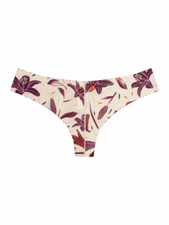 Lustige Nahtlose Brasilianische Schlüpfer Für Damen Lilienblüten -Dedoles D W UN TBL C PD 1679 2