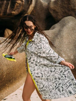 Lustiges Hemdkleid Miklosko & Dedoles -Dedoles DEDOLESseychelles 42 09