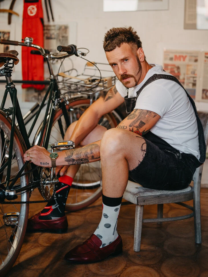 Lustige Socken Heimwerkermeister 4 Lustige Socken Heimwerkermeister – Bild 2