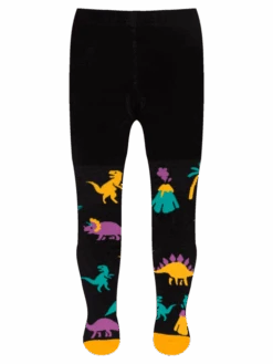 Lustige Strumpfhosen Für Kinder Dinosaurier Und Vulkane