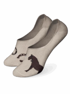 Lustige No-Show-Socken Pferde
