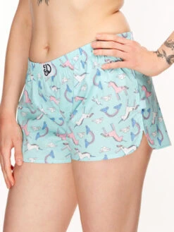 Lustige Damenshorts Einhorn -Dedoles DWLB028 3