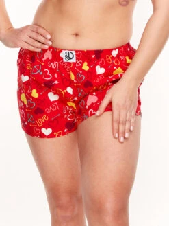 Lustige Damenshorts Herzen -Dedoles DWLB110 3