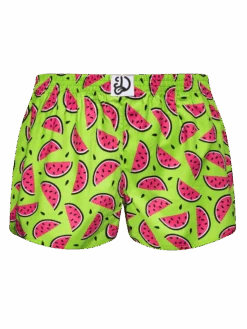 Lustige Damenshorts Saftige Wassermelone