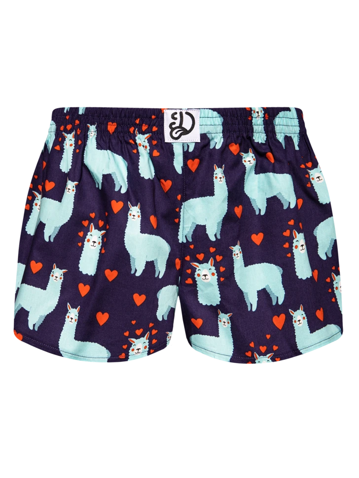 Lustige Damenshorts Lama Und Herzen 3 Lustige Damenshorts Lama Und Herzen