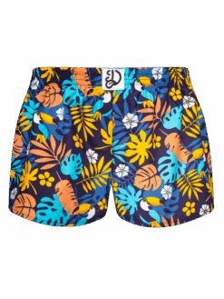 Lustige Damenshorts Tropischer Tukan