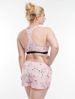 Lustige Damenshorts Rosa Dalmatiner -Dedoles DWLB146 4