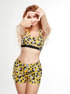 Lustige Damenshorts Kamera -Dedoles DWLB163 3