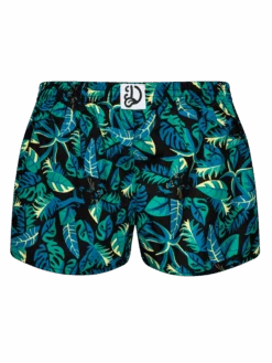 Lustige Damenshorts Nacht-Panther