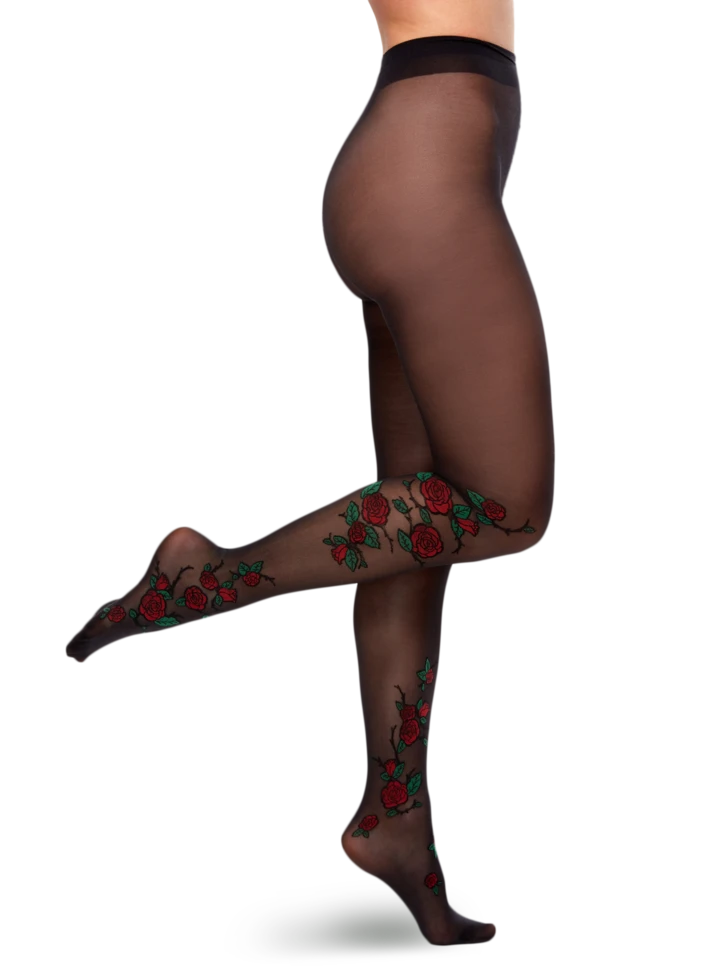 Lustige Nylonstrumpfhosen Rote Rosen 3 Lustige Nylonstrumpfhosen Rote Rosen