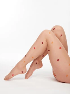 Lustige Nylonstrumpfhosen Kleine Punkte -Dedoles DWNT1144 3