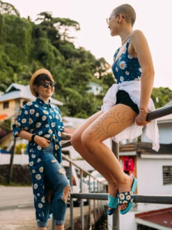 Lustige Pantoletten Gänseblümchen 18 Lustige Pantoletten Gänseblümchen -Dedoles Daisy Blossom