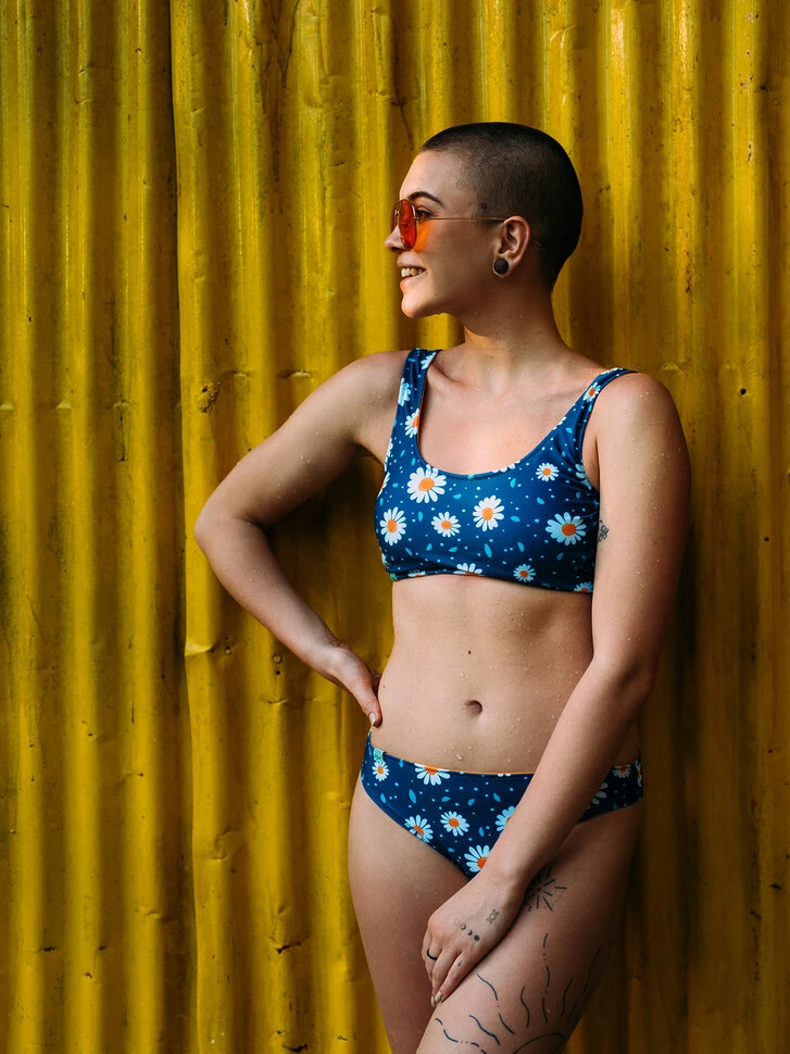 Lustiges Bikinihöschen Gänseblümchen 8 Lustiges Bikinihöschen Gänseblümchen – Bild 6