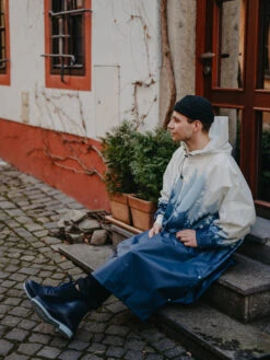 Dunkelblaue Regenstiefel Für Männer -Dedoles Dark Blue Men s Rain Boots 16