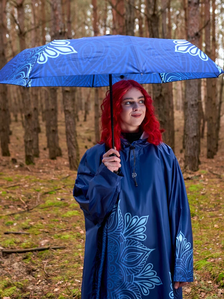 Lustiger Regenschirm Dunkles Mandala 10 Lustiger Regenschirm Dunkles Mandala – Bild 8