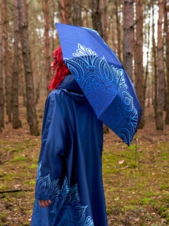 Lustiger Regenschirm Dunkles Mandala 16 Lustiger Regenschirm Dunkles Mandala -Dedoles Dark Mandala 3