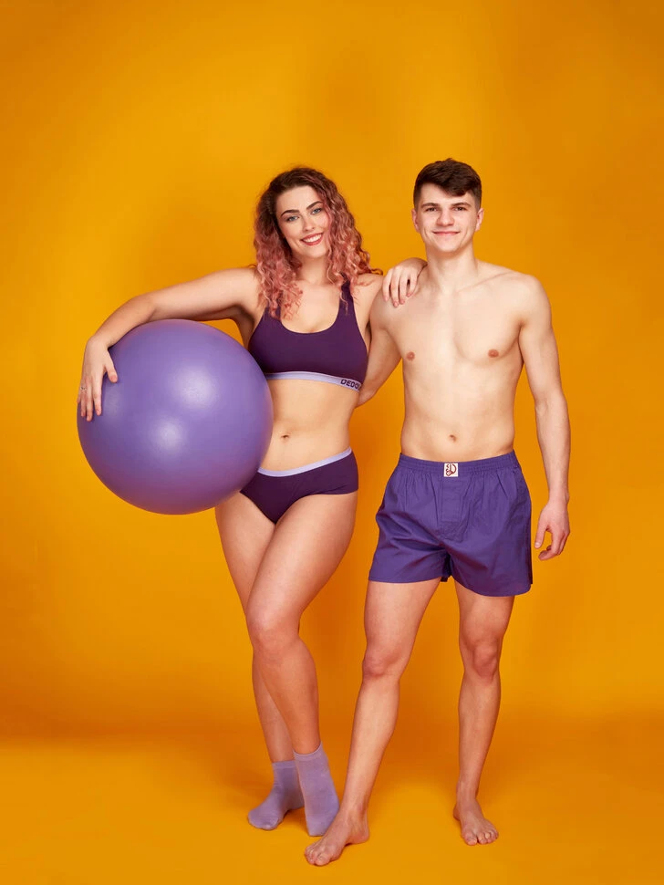 Dunkelviolette Shorts Für Männer 9 Dunkelviolette Shorts Für Männer – Bild 7