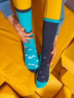 Lustige Sportsocken Tag Und Nacht 12 Lustige Sportsocken Tag Und Nacht -Dedoles Day Night 5