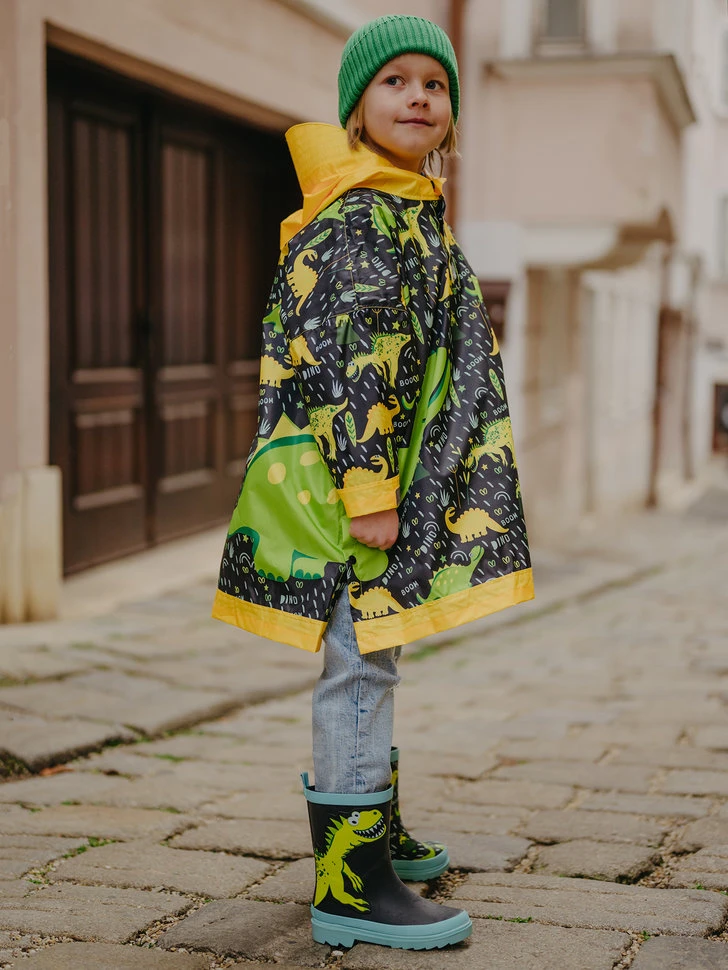 Lustiger Regenmantel Für Kinder Dino 11 Lustiger Regenmantel Für Kinder Dino – Bild 9